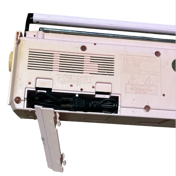 Vintage Sharp Double Cassette Player AM/FM BoomBox Ghetto Blaster - Picture 4 of 6